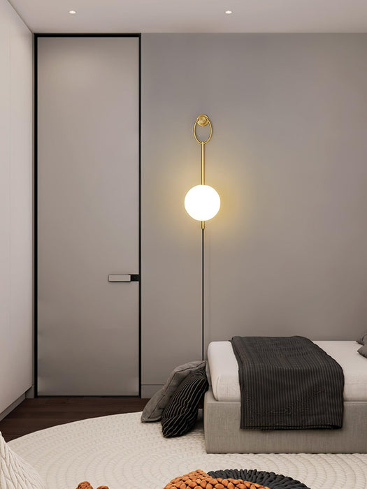 Ballon Brass Wall Lamp.