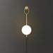 Ballon Brass Wall Lamp.