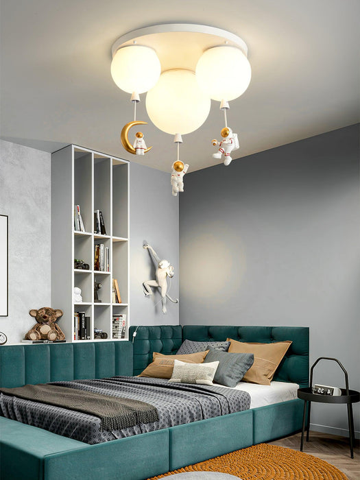 Frosted Balloon Combination Ceiling Lamp - DWHOME