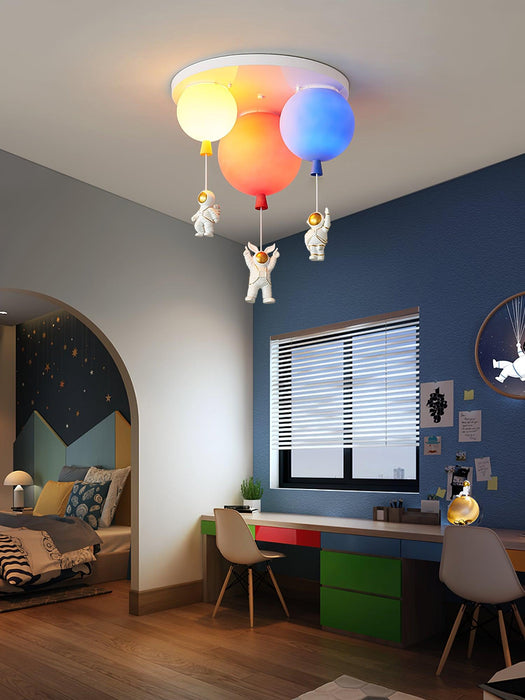 Frosted Balloon Combination Ceiling Lamp.