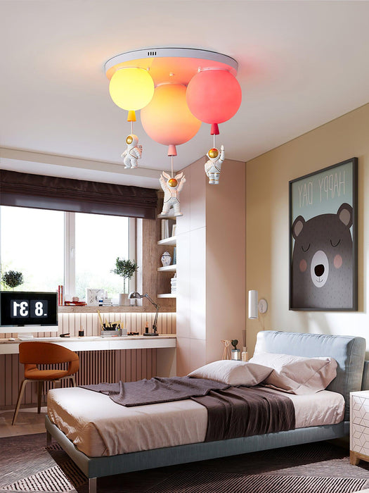 Frosted Balloon Combination Ceiling Lamp - Vakkerlight