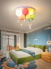 Frosted Balloon Combination Ceiling Lamp-DWHOME