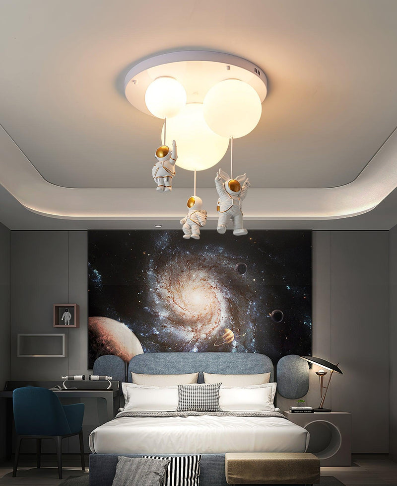 Frosted Balloon Combination Ceiling Lamp-DWHOME