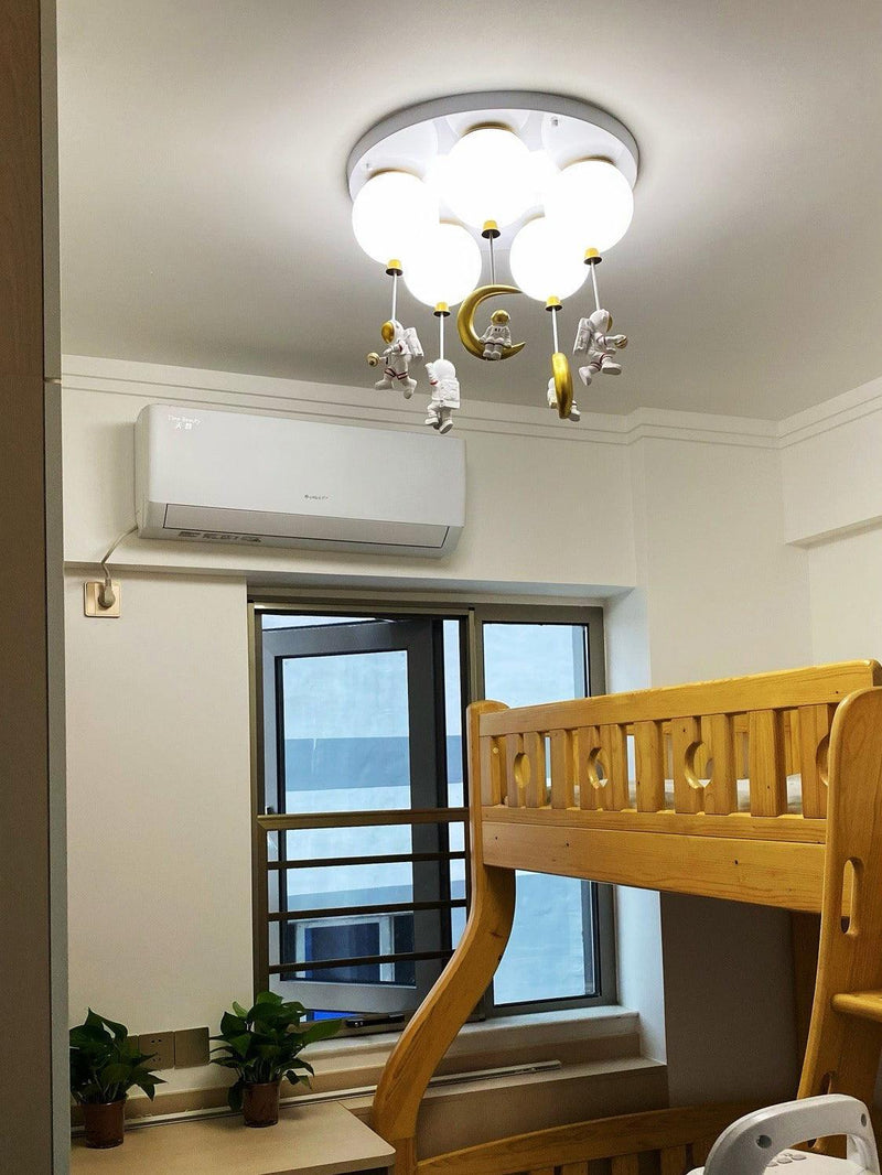Frosted Balloon Combination Ceiling Lamp-DWHOME