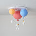 Frosted Balloon Combination Ceiling Lamp - DWHOME