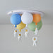 Frosted Balloon Combination Ceiling Lamp - DWHOME