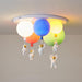 Frosted Balloon Combination Ceiling Lamp - DWHOME