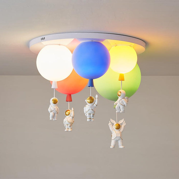 Frosted Balloon Combination Ceiling Lamp - Vakkerlight