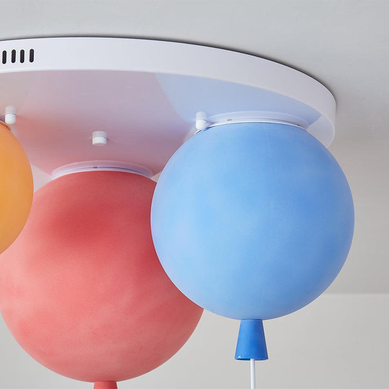 Frosted Balloon Combination Ceiling Lamp-DWHOME