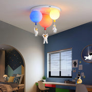 Frosted Balloon Combination Ceiling Lamp-DWHOME