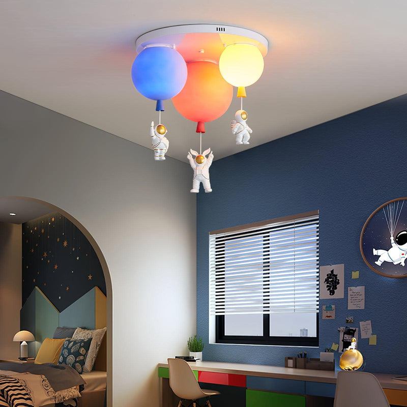 Frosted Balloon Combination Ceiling Lamp-DWHOME