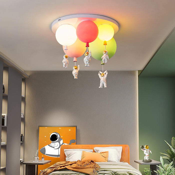 Frosted Balloon Combination Ceiling Lamp - DWHOME