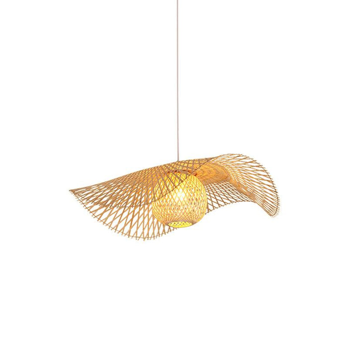 Bamboo Frame Pendant Lamp.