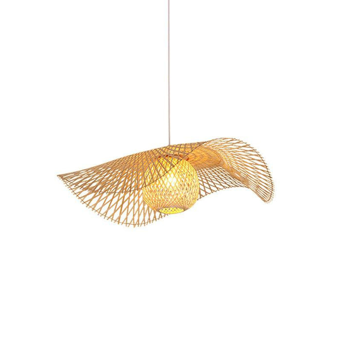 Bamboo Frame Pendant Lamp-DWHOME