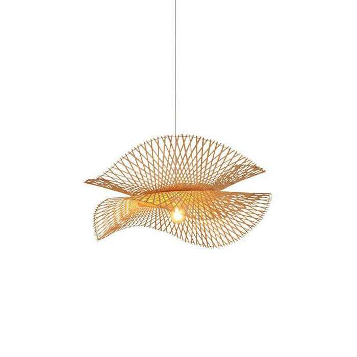 Bamboo Frame Pendant Lamp-DWHOME