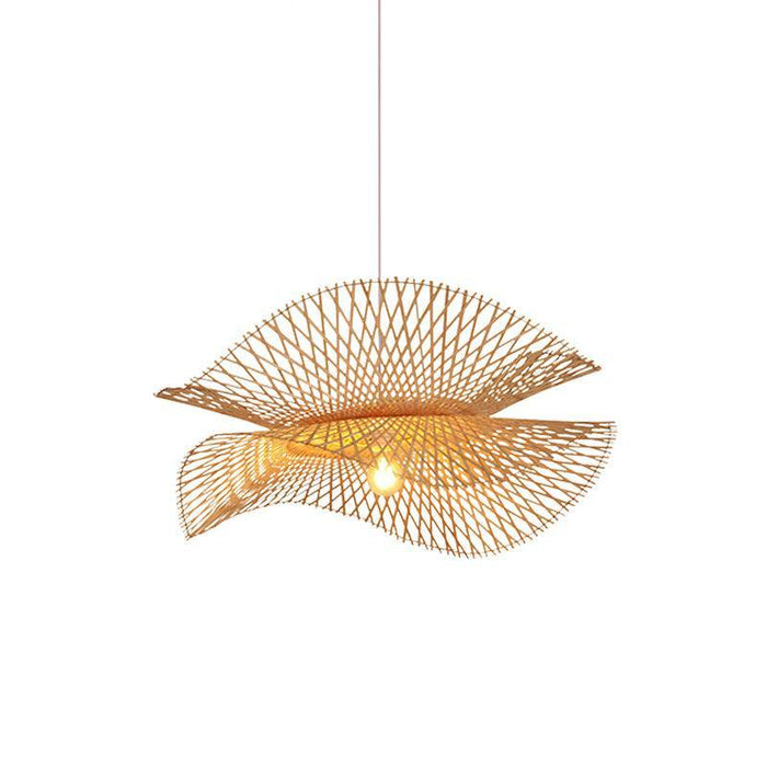 Bamboo Frame Pendant Lamp-DWHOME