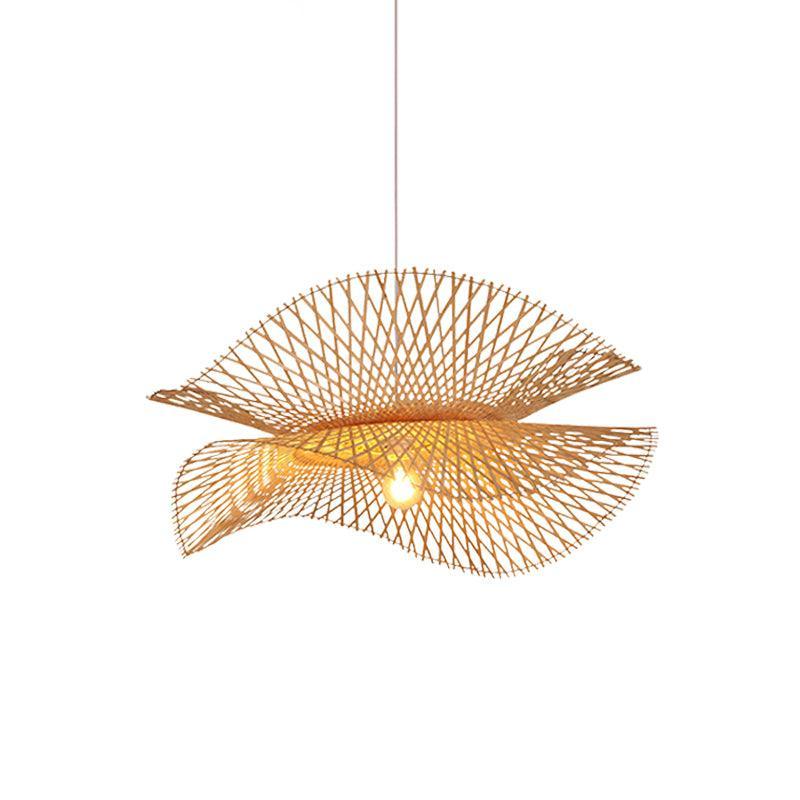 Bamboo Frame Pendant Lamp-DWHOME