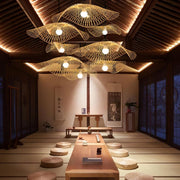 Bamboo Frame Pendant Lamp-DWHOME