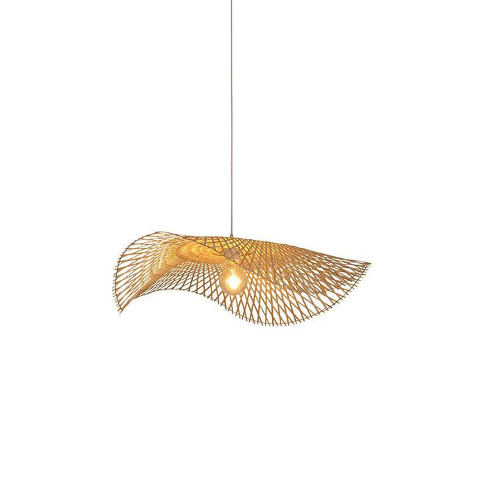 Bamboo Frame Pendant Lamp-DWHOME
