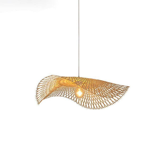 Bamboo Frame Pendant Lamp-DWHOME