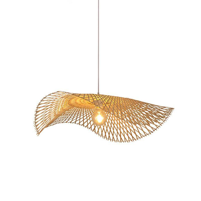 Bamboo Frame Pendant Lamp-DWHOME