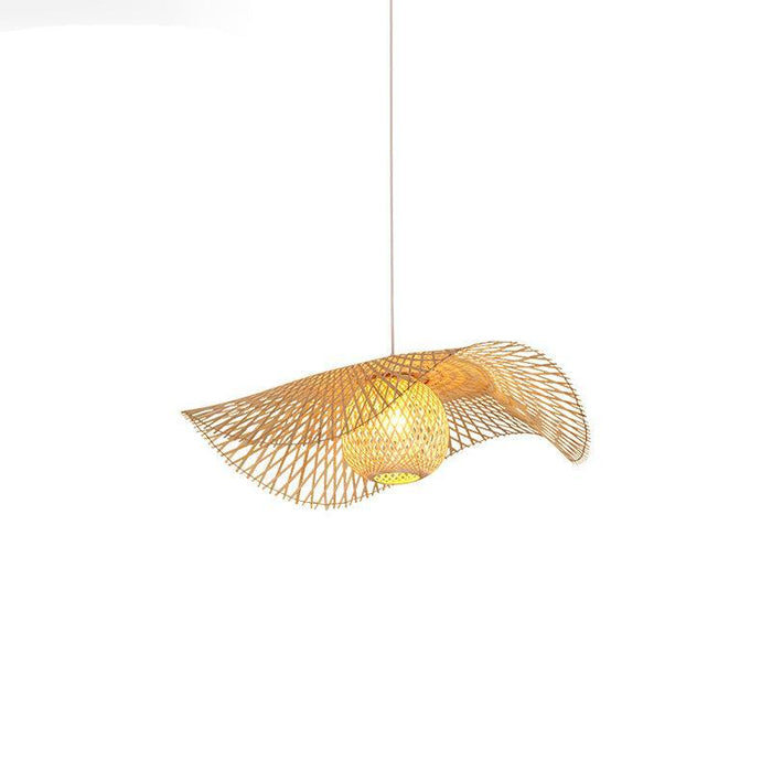 Bamboo Frame Pendant Lamp-DWHOME