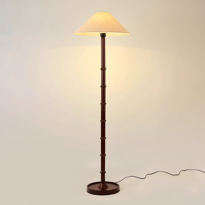 Bamboo Knot Floor Lamp.