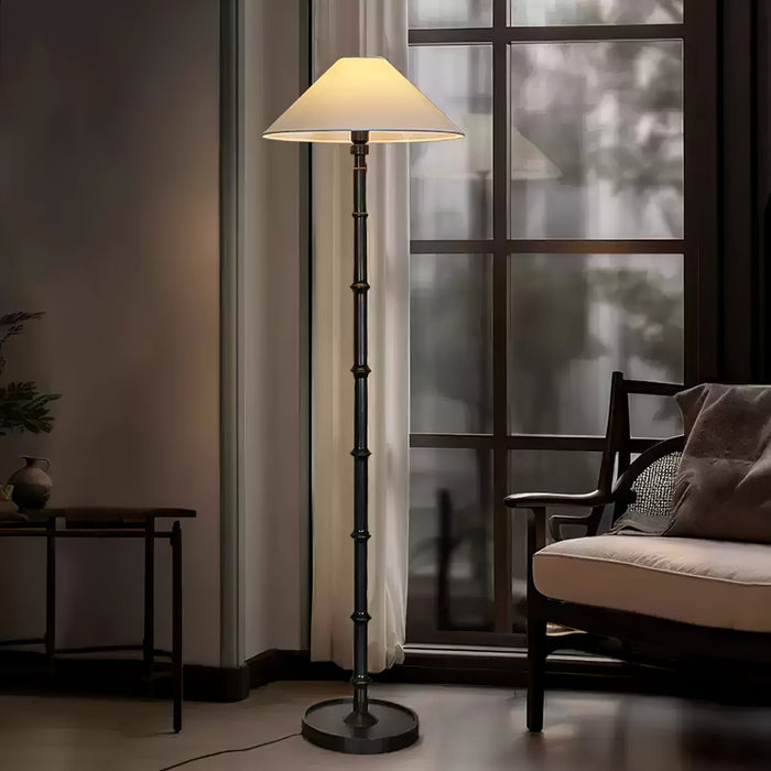 Bamboo Knot Floor Lamp.