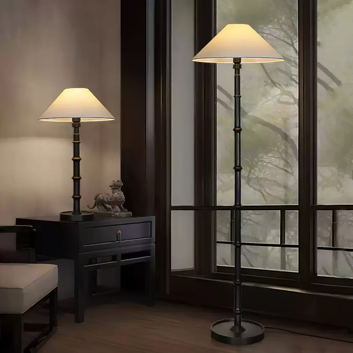 Bamboo Knot Floor Lamp.