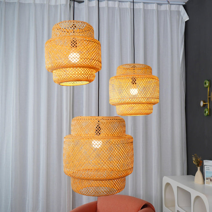 Bamboo Pendant Light.