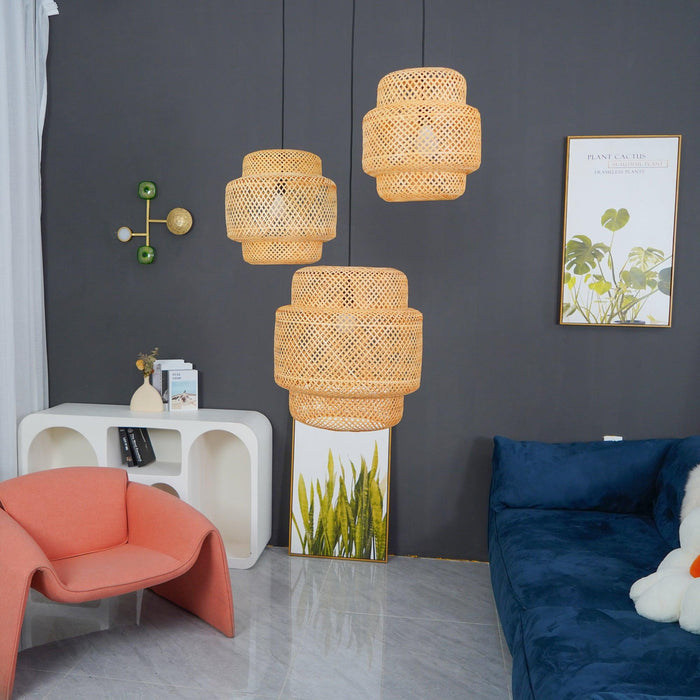 Bamboo Pendant Light.