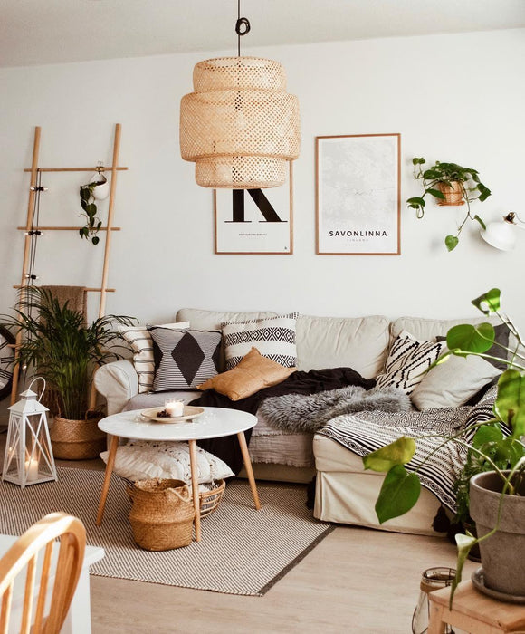 Bamboo Pendant Light-DWHOME