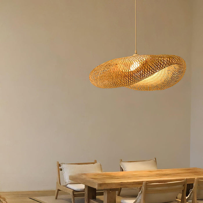 Bamboo Weaving Pendant Lamp-DWHOME