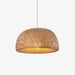 Bamboo Braided Pendant Lamp.