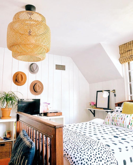 Bamboo Pendant Light-DWHOME