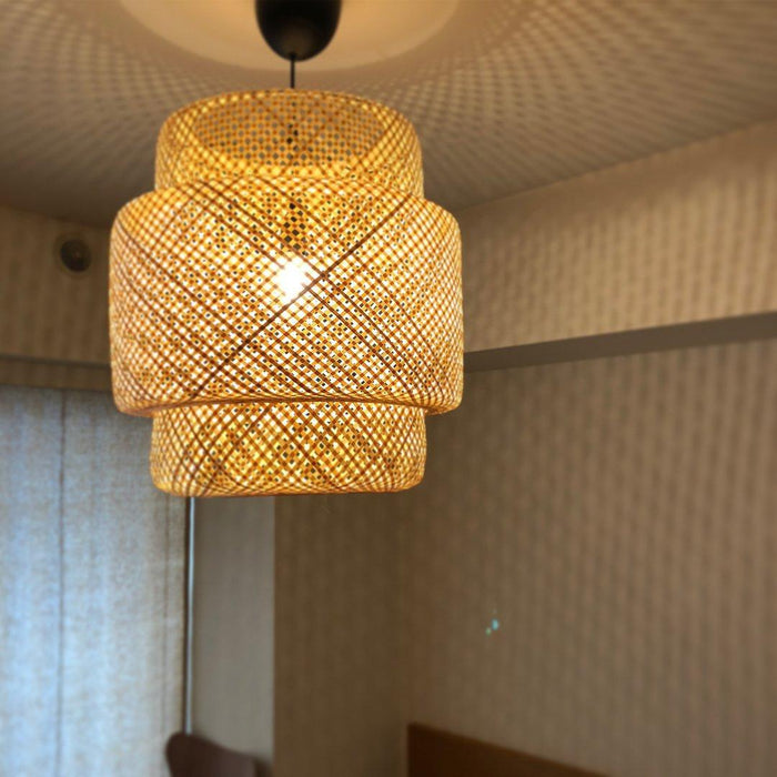 Bamboo Pendant Light-DWHOME