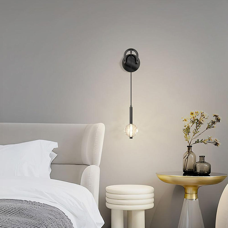 Barletta Crystal Wall Lamp-DWHOME
