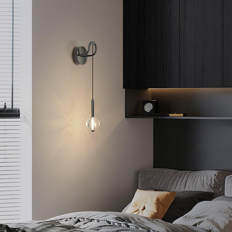 Barletta Crystal Wall Lamp-DWHOME