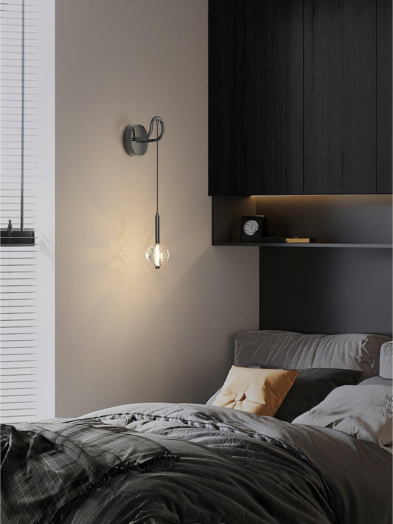 Barletta Crystal Wall Lamp-DWHOME