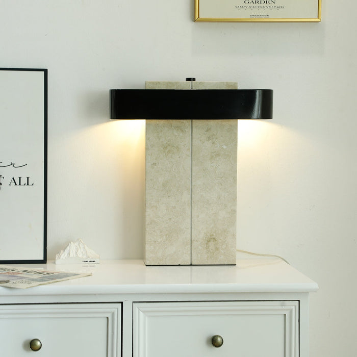Bastion Marble Table Lamp-DWHOME