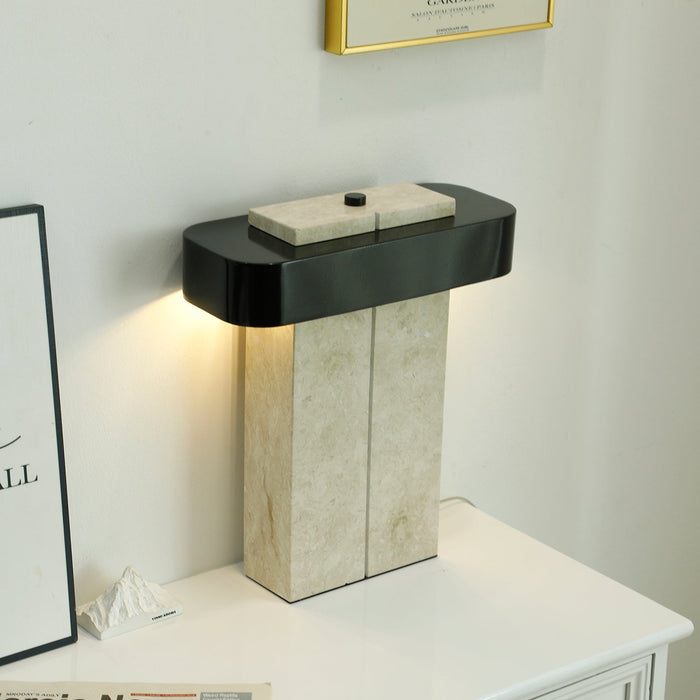 Bastion Marble Table Lamp-DWHOME
