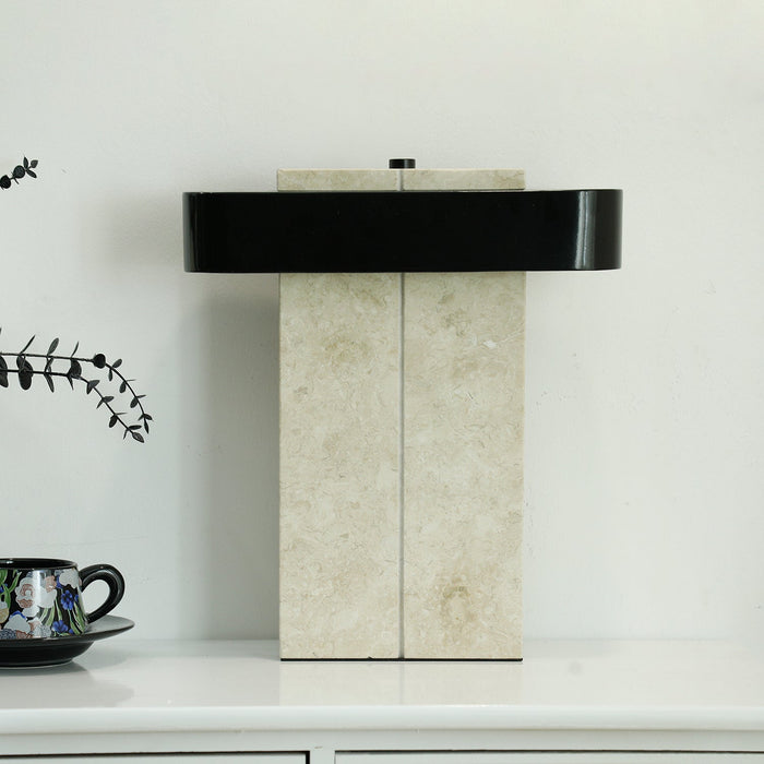 Bastion Marble Table Lamp-DWHOME