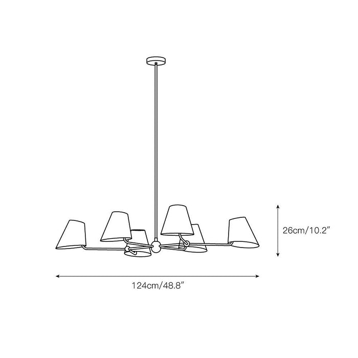 Witting Linear Chandelier-DWHOME