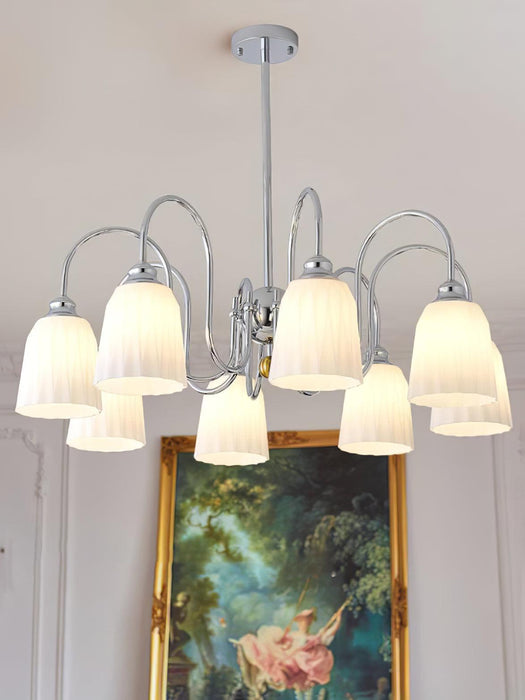 Bauhaus Pleated Chandelier - DWHOME