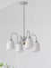 Bauhaus Pleated Chandelier - DWHOME