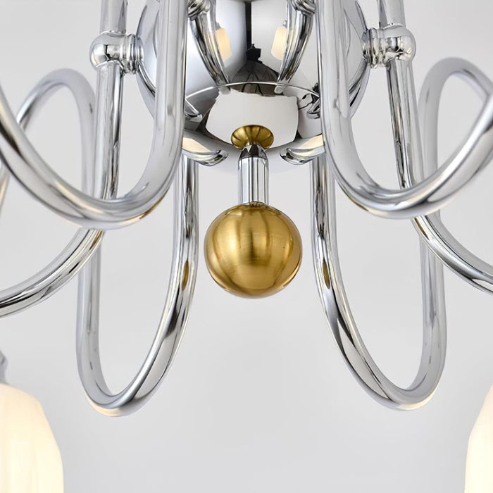 Bauhaus Pleated Chandelier - DWHOME