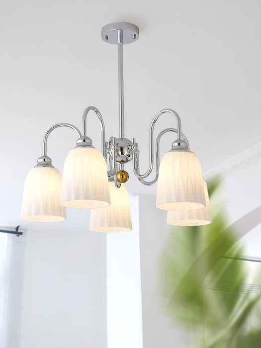 Bauhaus Pleated Chandelier - DWHOME