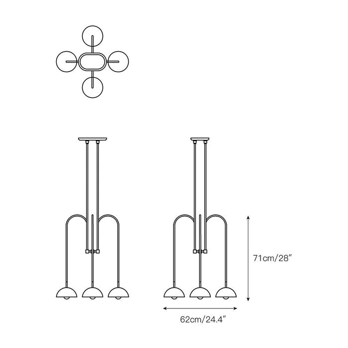 Beaubien Atelier Chandelier-DWHOME