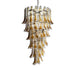 Petals Spiral Murano Transparent Chandelier-DWHOME