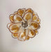 Petals Spiral Murano Transparent Chandelier-DWHOME